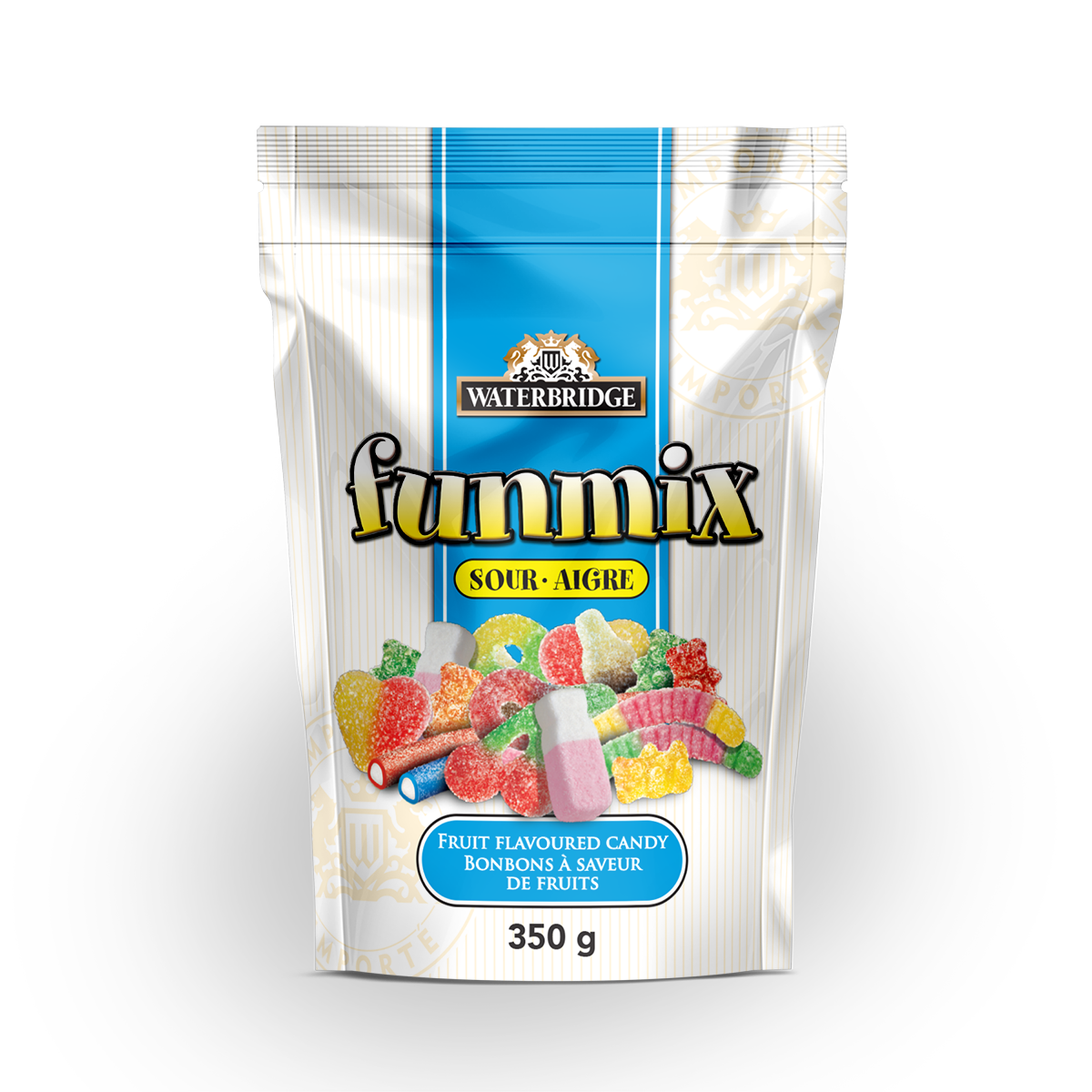 Funmix Sour Gummy Candy 350g Waterbridge Confectionery Ltd.