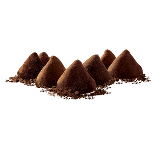 Belgian Dark Chocolate Dusted Truffles 200g Bulk Truffle Image