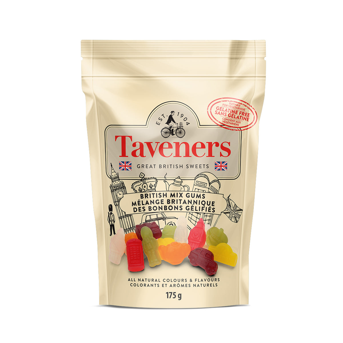 usund demonstration skepsis Taveners British Mix Gums 175g | Waterbridge Confectionery Ltd.