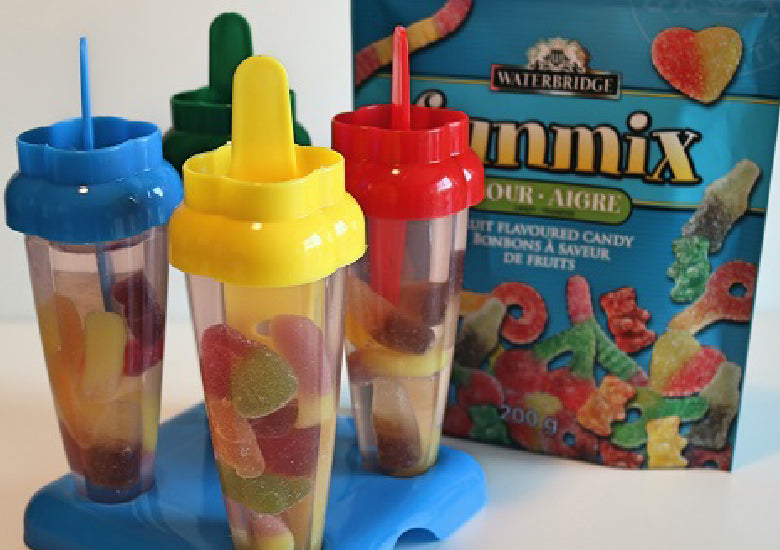 Simple Waterbridge Gummy Candy Popsicle Recipe