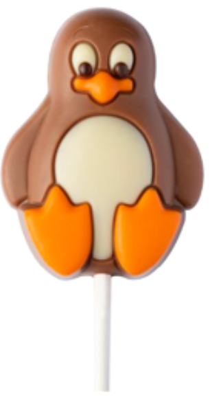 Waterbridge Reindeer or Penguin Lolly 35g