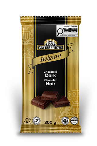Belgian Dark Chocolate Bar 300g