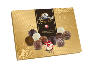 Swiss Milk, White, Dark Chocolate Assortment Box