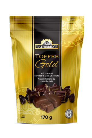 Toffee Gold Dark Chocolate Soft Caramel 170 g