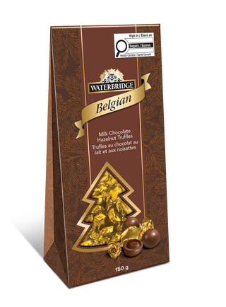 Belgian Milk Chocolate Hazelnut Truffle 150g