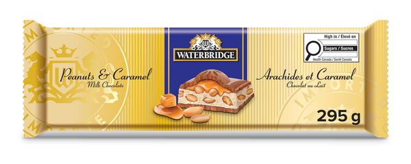 Peanuts and Caramel Filled Milk Chocolate Bar 300g