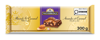 Almond & Caramel Filled Milk Chocolate Bar 300g