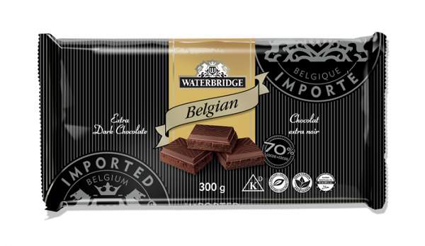 Belgian Milk Chocolate Bar 300g