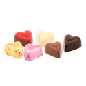 Waterbridge Belgian Chocolate Hearts Box 145g Bulk Chocolate Heart Pieces