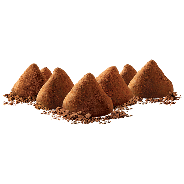 Belgian Milk Chocolate Dusted Truffles 200g Bulk Truffle Pieces