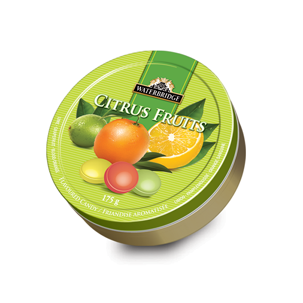 Citrus Fruits Candy Travel Tin 175g