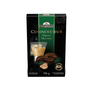 Connoisseur Irish Cream Dark Chocolates 195g