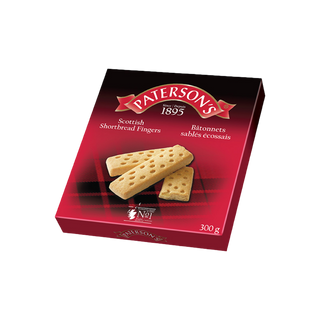 Paterson's Shortbread Fingers Carton 300g