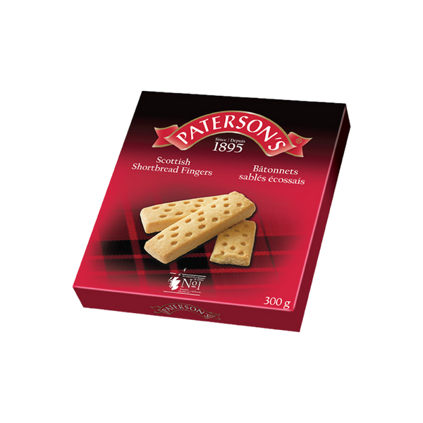 Paterson's Shortbread Fingers Carton 300g