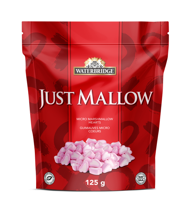 Waterbridge Micro Mallow Hearts 125g