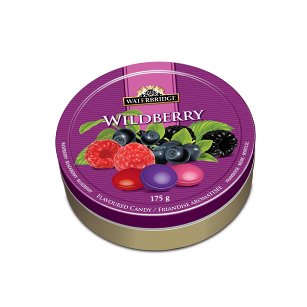 Wildberry Candy Travel Tin 175g